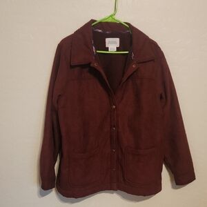 Boston Traders Burgundy Utility Jacket